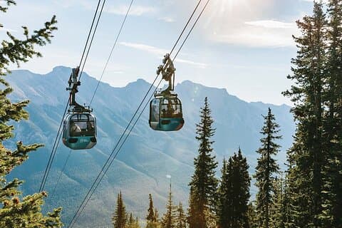 Banff Gondola Hot spring and Lake Louise day tour