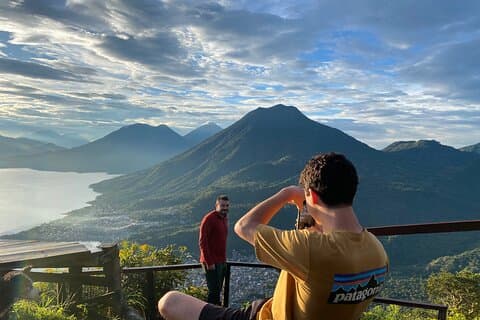 Escursione all'alba del Naso Indiano e tour di osservazione del Lago Atitlan