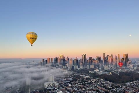 Melbourne Sunrise Heteluchtballonvlucht