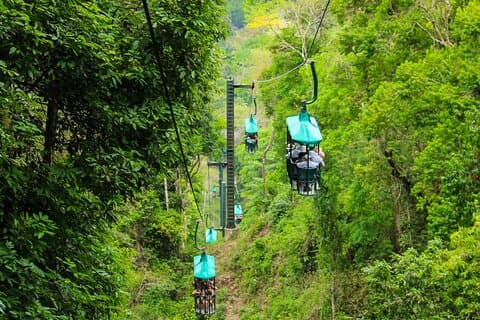 Regnskog Flygspårvagnstur i Jaco, Costa Rica