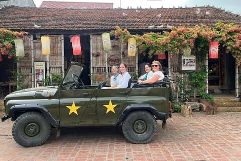 Desde Hanoi : Explora Gemas Ocultas de Duong Lam con Jeep Tour