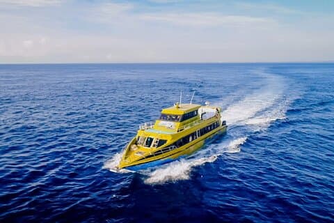 Transfert en ferry entre Padang Bai et Gili Air
