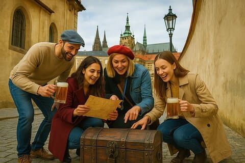 Legendes van Praag – Kasteel, Strahov Bibliotheek, Bier en Schat