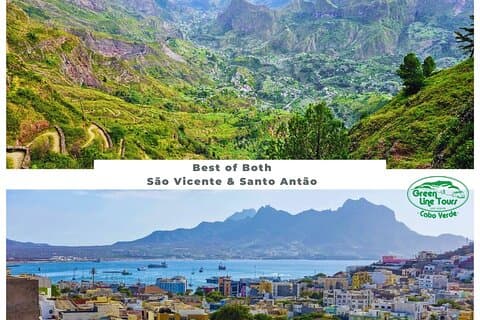 Le meilleur de São Vicente & Santo Antão – 2 jours : Voiture, Ferry & Guide