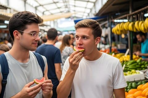 Mexikos tropiska frukt guidad provning i Mexico City