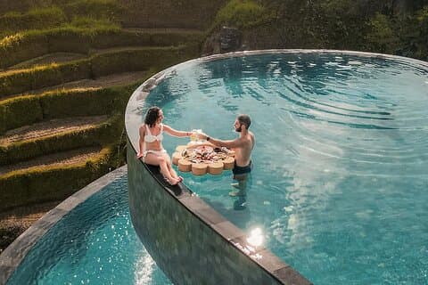 Ubud Cretya Day clubs, Bali Swing & Waterfall - Private Tour