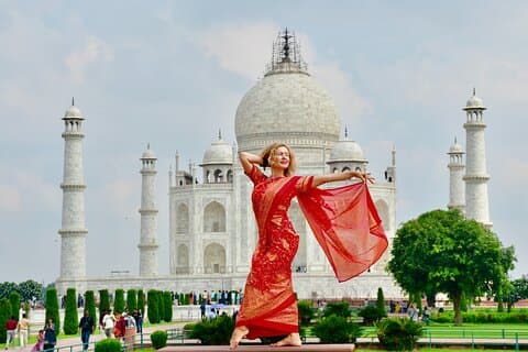 Taj Mahal & Agra Privé dagtour vanuit Delhi - All Inclusive