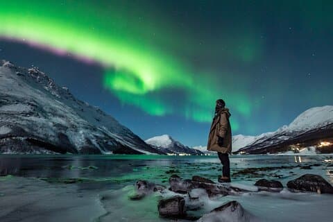 Northern Lights Minibus Chase fra Tromsø med Chasing Lights