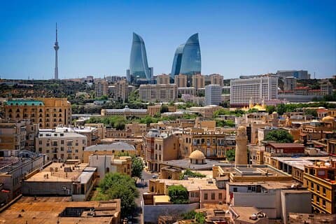 Excursão de Baku City Historical Modern Sights