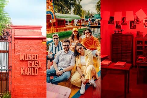 Premium Frida Kahlo Rode Huis en Xochimilco (kleine groepen)
