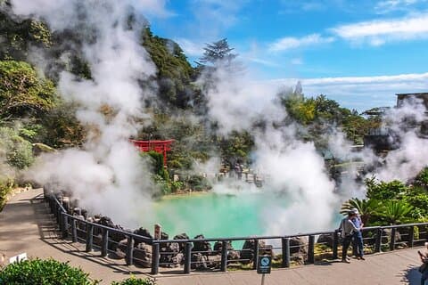 Beppu & Yufuin dagstur med grodhelgedomen från Fukuoka