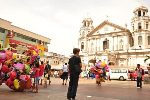 Quiapo kirke Private Car Tour Manila: Sjælen i byen
