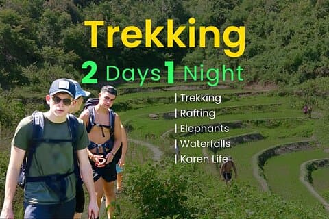 Meilleures ventes | 2 - Day Jungle Trek : Elephants, Raft & Karen Life