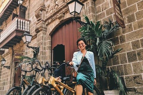Manila Intramuros Bambus Fahrrad Erfahrung
