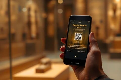 Egyptian Museum of Antiquities Online QR Skip the line Ticket