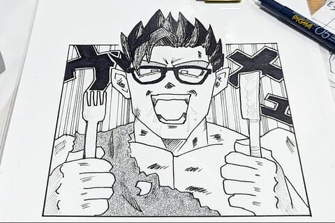 Manga og Anime tegning workshop i Kyoto