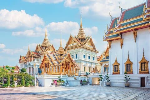 Visite privée de la rive : Temples, canaux et marché local de Bangkok