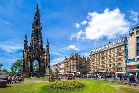 Edinburgh Old Town Sehenswürdigkeiten Private geführte Wanderung