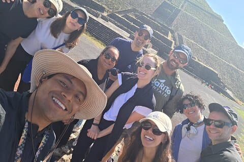 Tour naar Teotihuacan met tickets inbegrepen bij CDMX