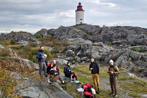 Stockholm Archipelago Trail Wanderung zum Landsort Leuchtturm
