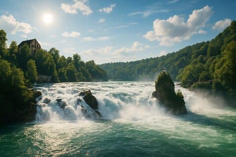 Reno Falls e Lucerna Tour Privado de Zurique com Chauffeur