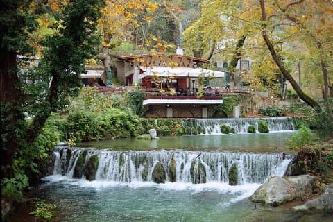 Depuis Athènes Livadia Thermopyles et sources thermales