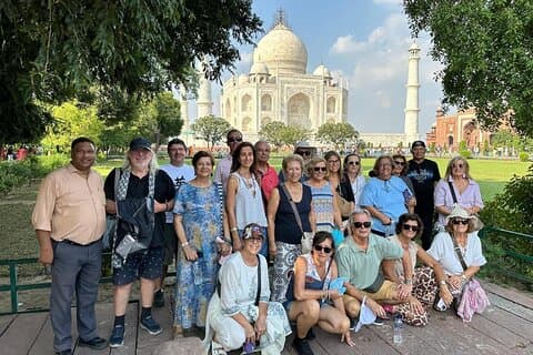 Samma dag Agra med bil från Delhi