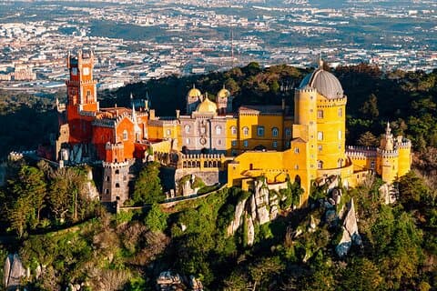 Sintra & Cascais: Private Tour Pena Park & Regaleira Included