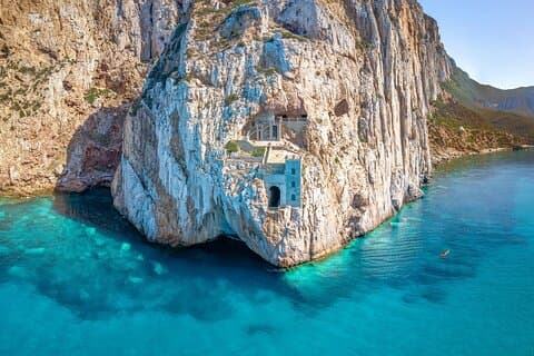 Cagliari: Heldags Porto Flavia og Zuddas Caves privat oplevelse fra Chia
