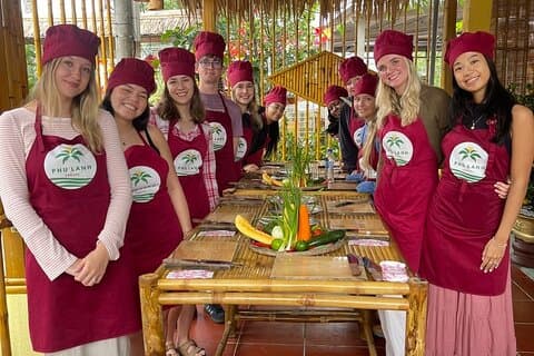 Cooking Class with Basket Boat, Coffee & Lantern Making Class