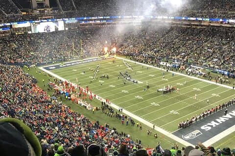 Seattle Seahawks Football Game at Lumen Field