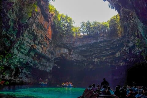 Escapade d'une demi-journée à Céphalonie aux grottes Melissani et Drogarati