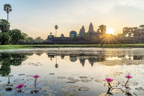 Visite privée du lever du soleil d'Angkor Wat
