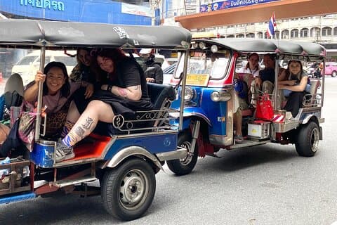 Bangkok: Temple and Tuk Tuk Old town Tour