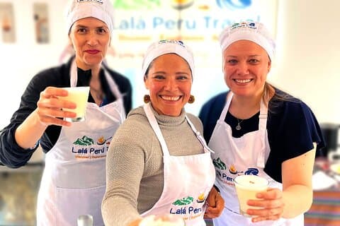 Markedsbesøg, peruviansk madlavningskursus og Pisco Sour-tur