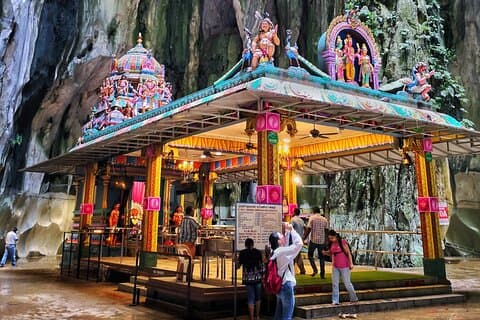 Batu Caves Dämmerung und Little India Abendtour