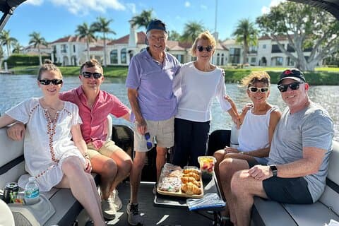 Private Naples Dolphin Watching with breakfast at Port Royal