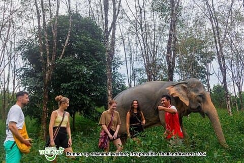 Khao Lak Ethical Elephant Sanctuary Ganztägige Kleingruppentour
