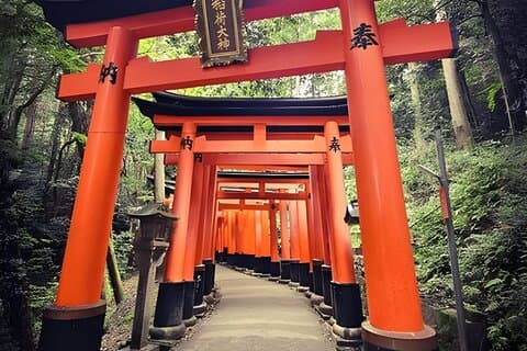 Privat Kyoto Sightseeing Tour med lisensiert grønn plate kjøretøy