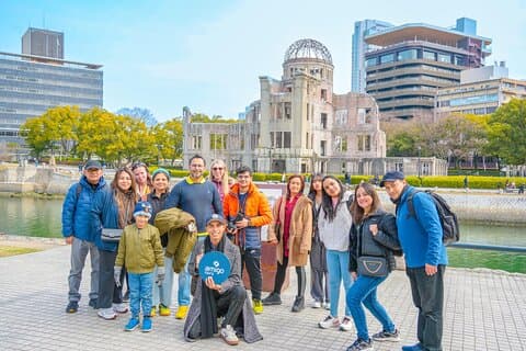 Fulddagstur til Hiroshima og Miyajima fra Kyoto med kugletog