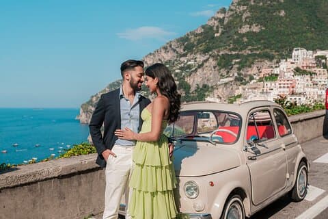 Positano: Tour fotográfico Magia Experience em um Fiat 500 clássico