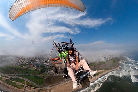 Paraglidingture Lima Peru Costa Verde
