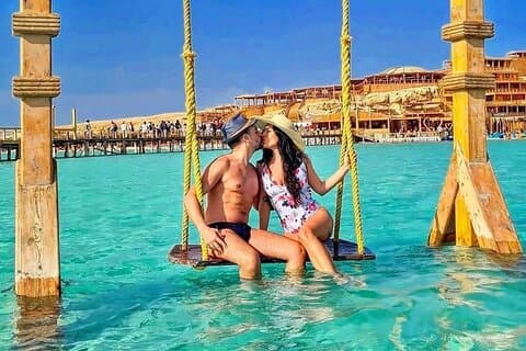 VIP-reis Orange Bay Giftun Island Hurghada met snorkelen & lunch