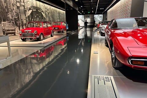 Visite sans chauffeur du Musée de l'automobile de Shanghai