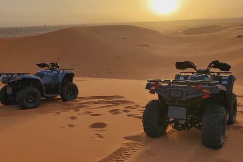 From Merzouga: Erg Chebbi "Buggy & Quad bike Tour "