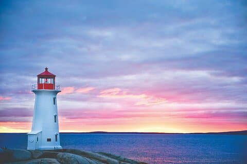 Tour al atardecer en Peggys Cove