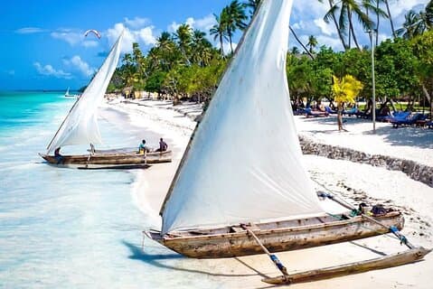 Zanzibar Soirée Ngalawa Excursion à la voile à Paje et Jambiani Beach