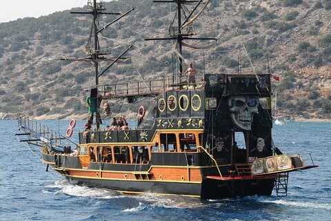 Bodrum Pirate bådtur