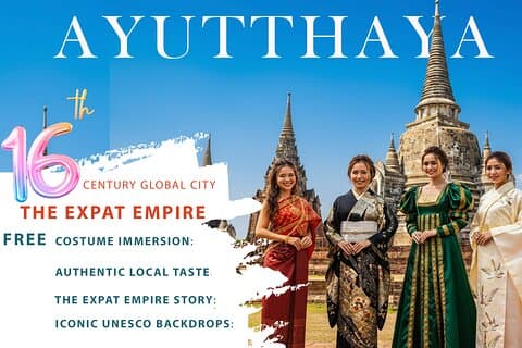 Expatimperiet: Ayutthayas globala stads- och kostymupplevelse