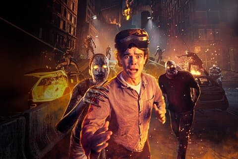 Zombieapokalyps överlevnad upplevelse